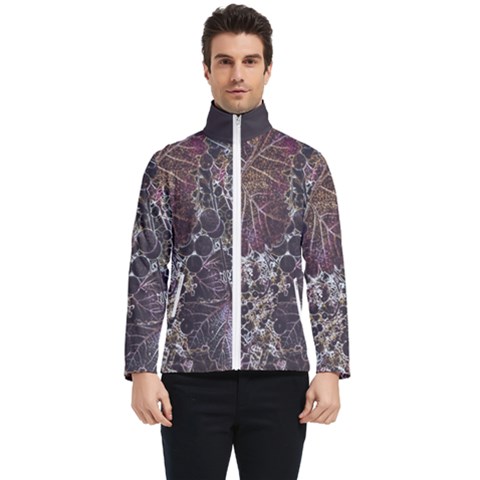 Grapevine Symphony Print Pattern Bk Men s Bomber Jacket by dflcprintsclothing