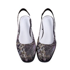 Grapevine Symphony Print Pattern Bk Women s Classic Slingback Heels by dflcprintsclothing