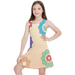 Luckynaut s Flowers Girls  Sleeveless Dress by 3210