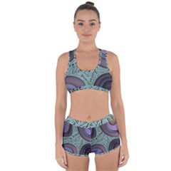 Converge Diverge Mingle Mix Divide Racerback Boyleg Bikini Set by Paksenen