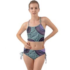 Converge Diverge Mingle Mix Divide Mini Tank Bikini Set by Paksenen