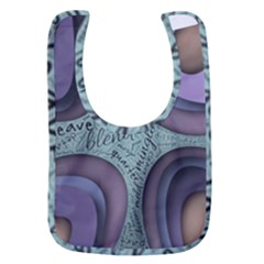 Converge Diverge Mingle Mix Divide Baby Bib by Paksenen