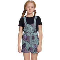 Converge Diverge Mingle Mix Divide Kids  Short Overalls by Paksenen