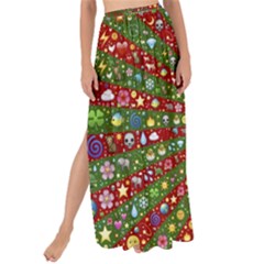 Emoji Hearts Valentine Universe Maxi Chiffon Tie-up Sarong by Paksenen