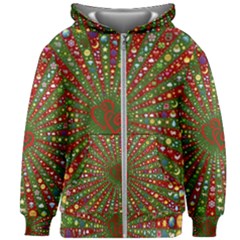 Emoji Hearts Valentine Universe Kids  Zipper Hoodie Without Drawstring