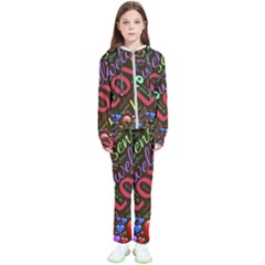 Loving Practice Agape Heart Kids  Tracksuit by Paksenen