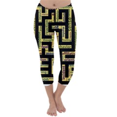 Mindset Stimulus Response Emotion Capri Winter Leggings 