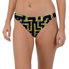 Mindset Stimulus Response Emotion Band Bikini Bottoms by Paksenen