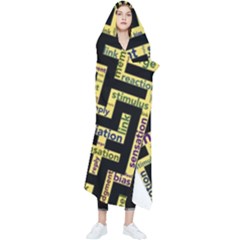 Mindset Stimulus Response Emotion Wearable Blanket by Paksenen