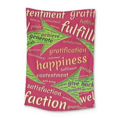 Fulfillment Satisfaction Happiness Small Tapestry