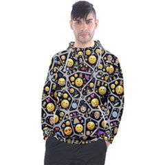 Mental Emojis Emoticons Icons Men s Pullover Hoodie