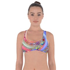 Swirl Vortex Emoji Cyclone Motion Got No Strings Sports Bra by Paksenen