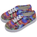 Swirl Vortex Emoji Cyclone Motion Kids  Classic Low Top Sneakers View2