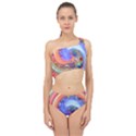 Swirl Vortex Emoji Cyclone Motion Spliced Up Two Piece Swimsuit View1