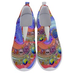 Swirl Vortex Emoji Cyclone Motion No Lace Lightweight Shoes by Paksenen