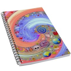 Swirl Vortex Emoji Cyclone Motion 5 5  X 8 5  Notebook by Paksenen