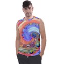 Swirl Vortex Emoji Cyclone Motion Men s Regular Tank Top View1