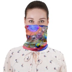 Swirl Vortex Emoji Cyclone Motion Face Covering Bandana (adult) by Paksenen