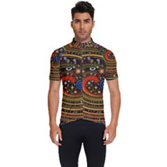 Swirl Vortex Emoji Cyclone Motion Art Men s Short Sleeve Cycling Jersey