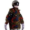 Swirl Vortex Emoji Cyclone Motion Art Women s Zip Ski and Snowboard Waterproof Breathable Jacket View3