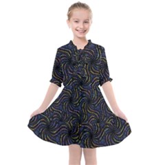 Do Be Action Stillness Doing Kids  All Frills Chiffon Dress by Paksenen