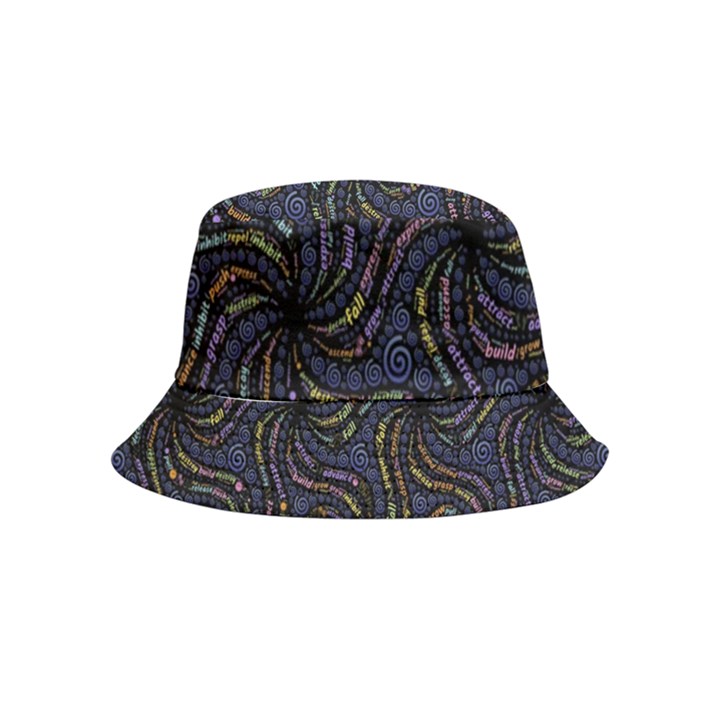 Do Be Action Stillness Doing Inside Out Bucket Hat (Kids)