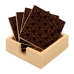 Do Be Action Stillness Doing Bamboo Coaster Set by Paksenen