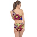 Chaos Unknown Unfamiliar Strange Spliced Up Two Piece Swimsuit View2