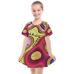 Chaos Unknown Unfamiliar Strange Kids  Smock Dress