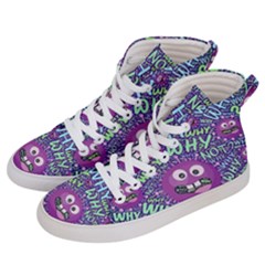 Why Not Question Reason Women s Hi-top Skate Sneakers by Paksenen