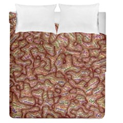 Mind Brain Thought Mental Duvet Cover Double Side (queen Size) by Paksenen