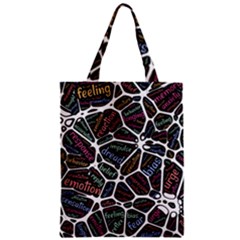 Mental Human Experience Mindset Zipper Classic Tote Bag by Paksenen