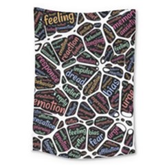 Mental Human Experience Mindset Large Tapestry