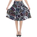 Mental Human Experience Mindset Flared Midi Skirt View1