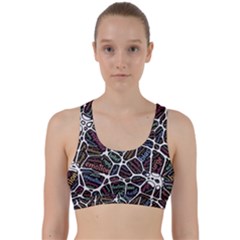 Mental Human Experience Mindset Back Weave Sports Bra by Paksenen