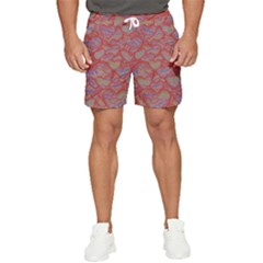 Love Hearts Valentines Connection Men s Runner Shorts by Paksenen