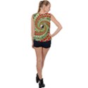 Love Avatars Characters Roles Yin Yang Bubble Hem Chiffon Tank Top View2