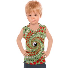 Love Avatars Characters Roles Yin Yang Kids  Sport Tank Top