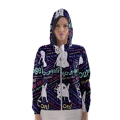 Experience Feeling Clothing Self Women s Hooded Windbreaker