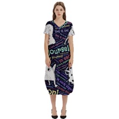 Experience Feeling Clothing Self T-shirt Midi Dress With Pockets