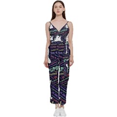 Experience Feeling Clothing Self V-neck Camisole Jumpsuit by Paksenen