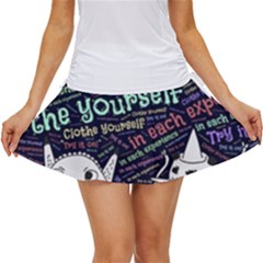 Experience Feeling Clothing Self Women s Skort by Paksenen