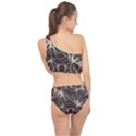 Mental Human Experience Mindset Pattern Spliced Up Two Piece Swimsuit View2