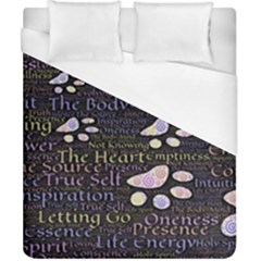 Footprints Path Mystery Unknown Duvet Cover (california King Size) by Paksenen