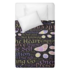 Footprints Path Mystery Unknown Duvet Cover Double Side (single Size) by Paksenen