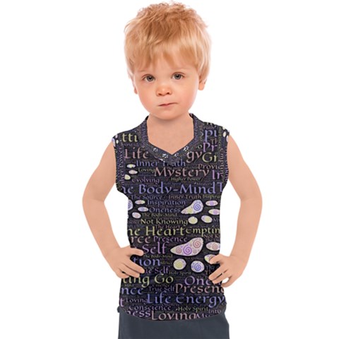 Footprints Path Mystery Unknown Kids  Sport Tank Top by Paksenen