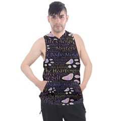 Footprints Path Mystery Unknown Men s Sleeveless Hoodie by Paksenen