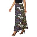 Time Nonlinear Curved Undirected Tiered Ruffle Maxi Skirt View2