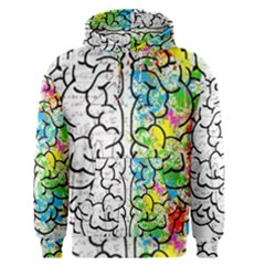 Brain Mind Psychology Idea Drawing Men s Core Hoodie by Loisa77