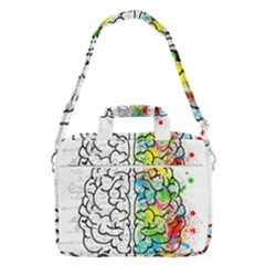 Brain Mind Psychology Idea Drawing Macbook Pro 13  Shoulder Laptop Bag  by Loisa77